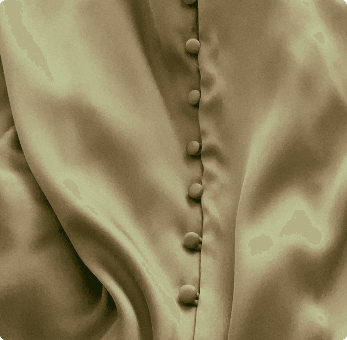 sage green silk